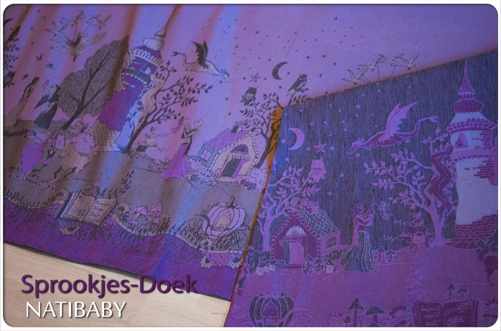 Tragetuch Natibaby Sprookjes-Doek (Fairytale-Wrap) 214 (Leinen) Image