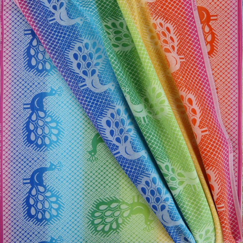 Didymos pfau Rainbow Peacock Wrap  Image