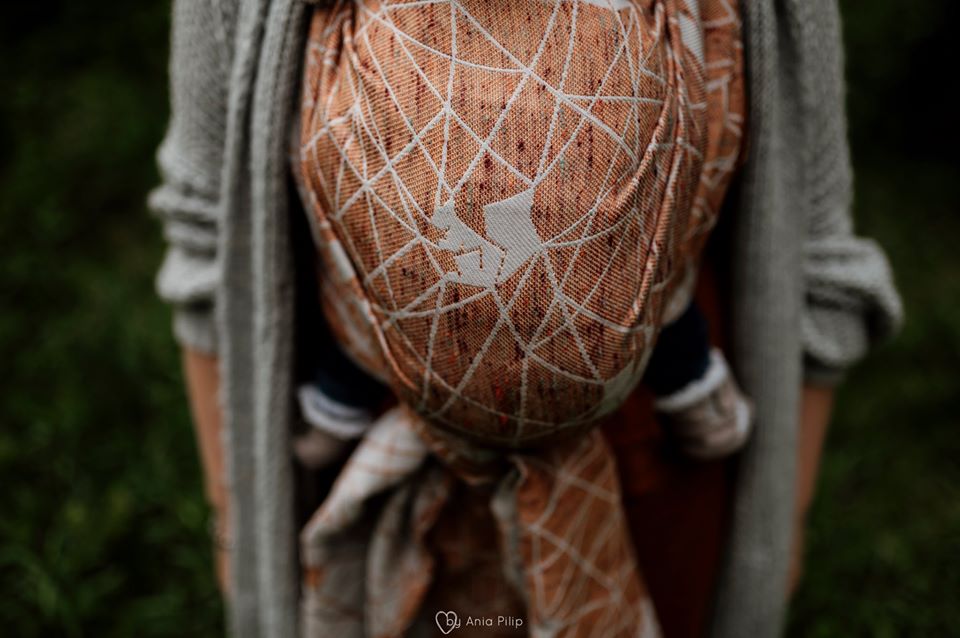 Kenhuru Sling BILKA RUDY GREY Wrap (merino, tussah) Image