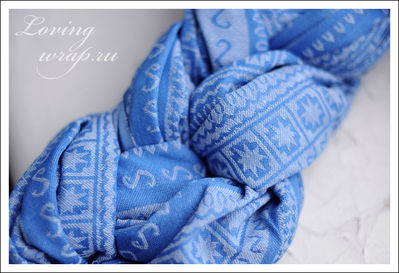 Ellevill Zara Blue Wrap  Image