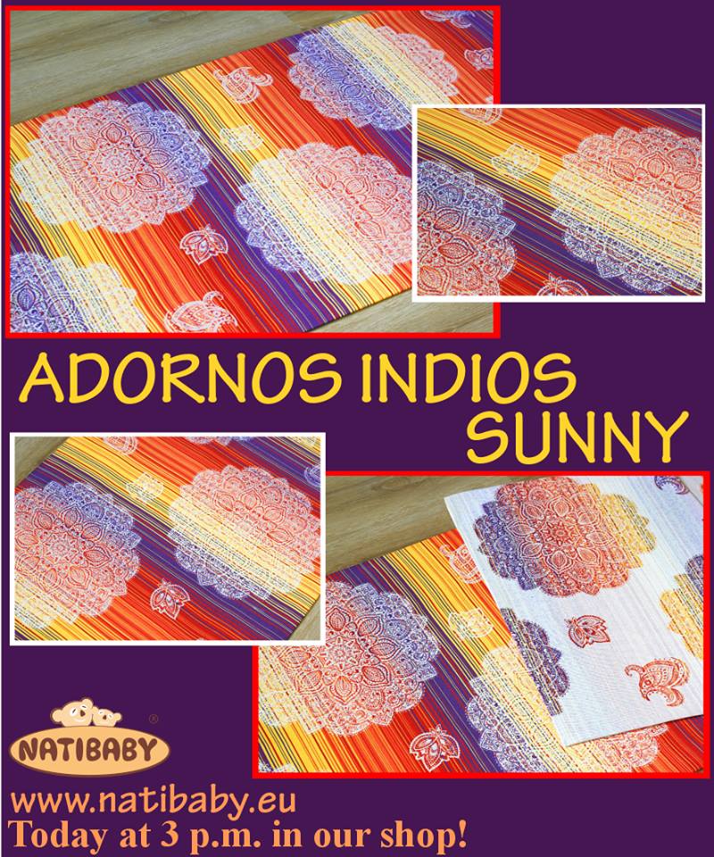 Natibaby ADORNOS INDIOS SUNNY Wrap  Image