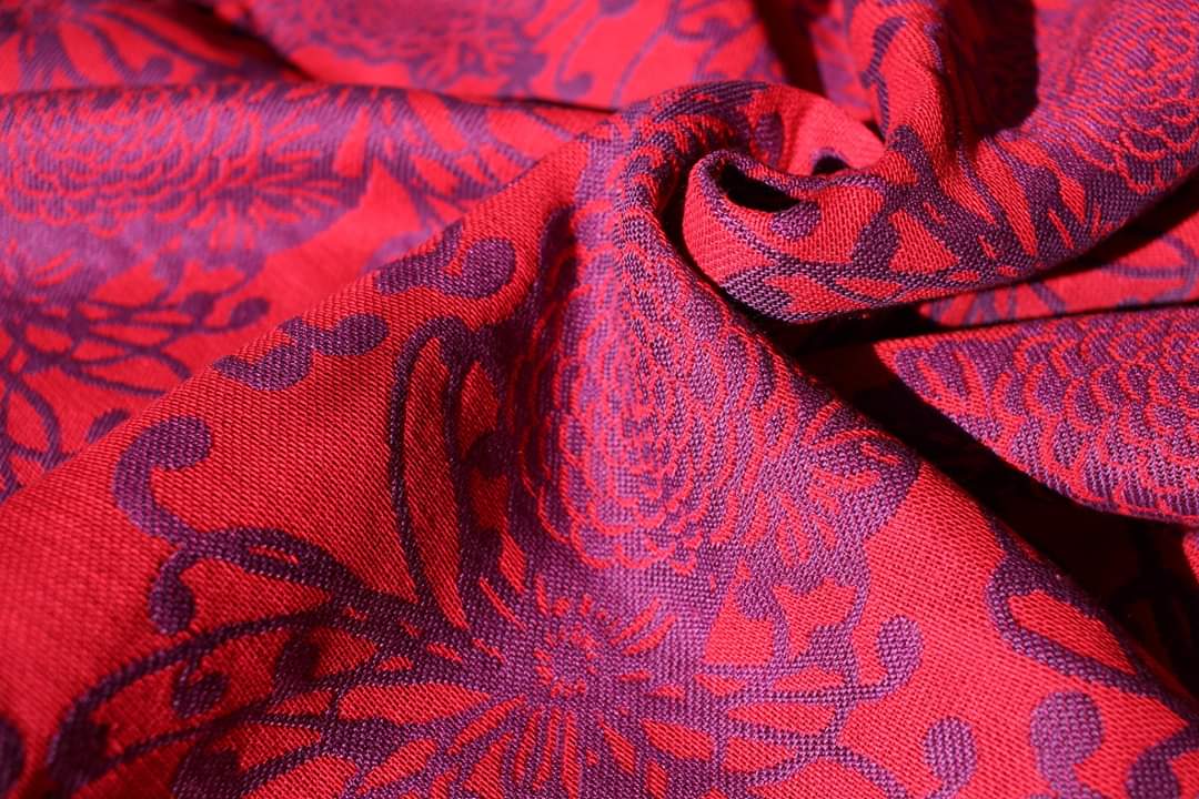 Yaro Slings Yaro Chrys Contra Purple Red Modal Wrap (modal) Image