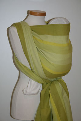 Storchenwiege stripe Organic Olivia Wrap  Image