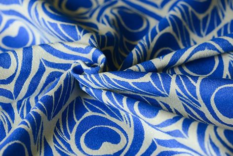 Tragetuch Artipoppe Argus Klein Blue (Kaschmir, merino, polyester, nylon) Image
