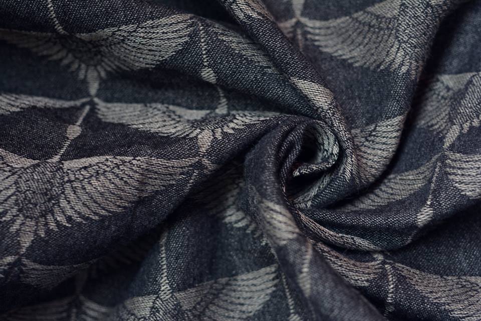 Ehawee Slings Cranes Raw Mono Wrap (linen, wool) Image