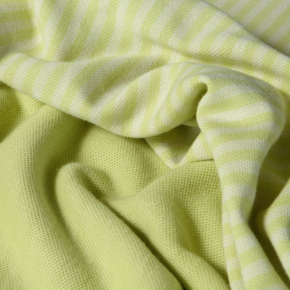 Didymos small stripe Jersey Doubleface Stripes Kiwi Wrap  Image