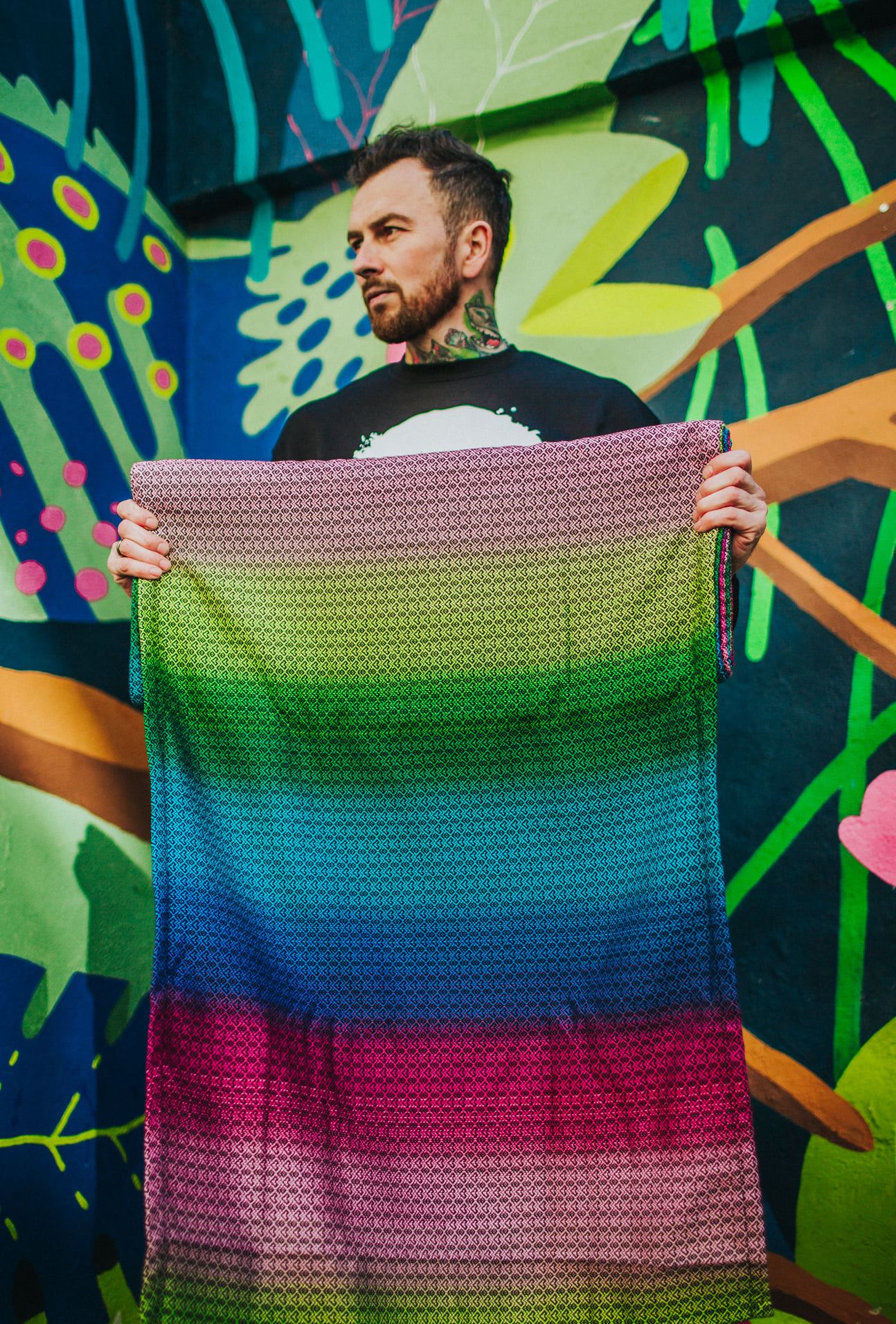Tragetuch Diso wraps Bisous Rainbow  Image