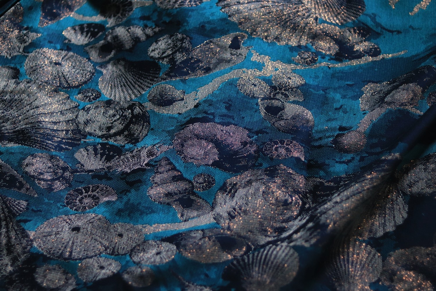 Lolly Wovens MARSELO OCEAN BLINK Wrap (modal, tencel, viscose) Image
