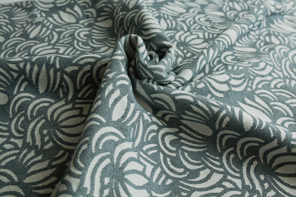 Cotton Colors slings Lotus Graphite Wrap (silk, cashmere) Image