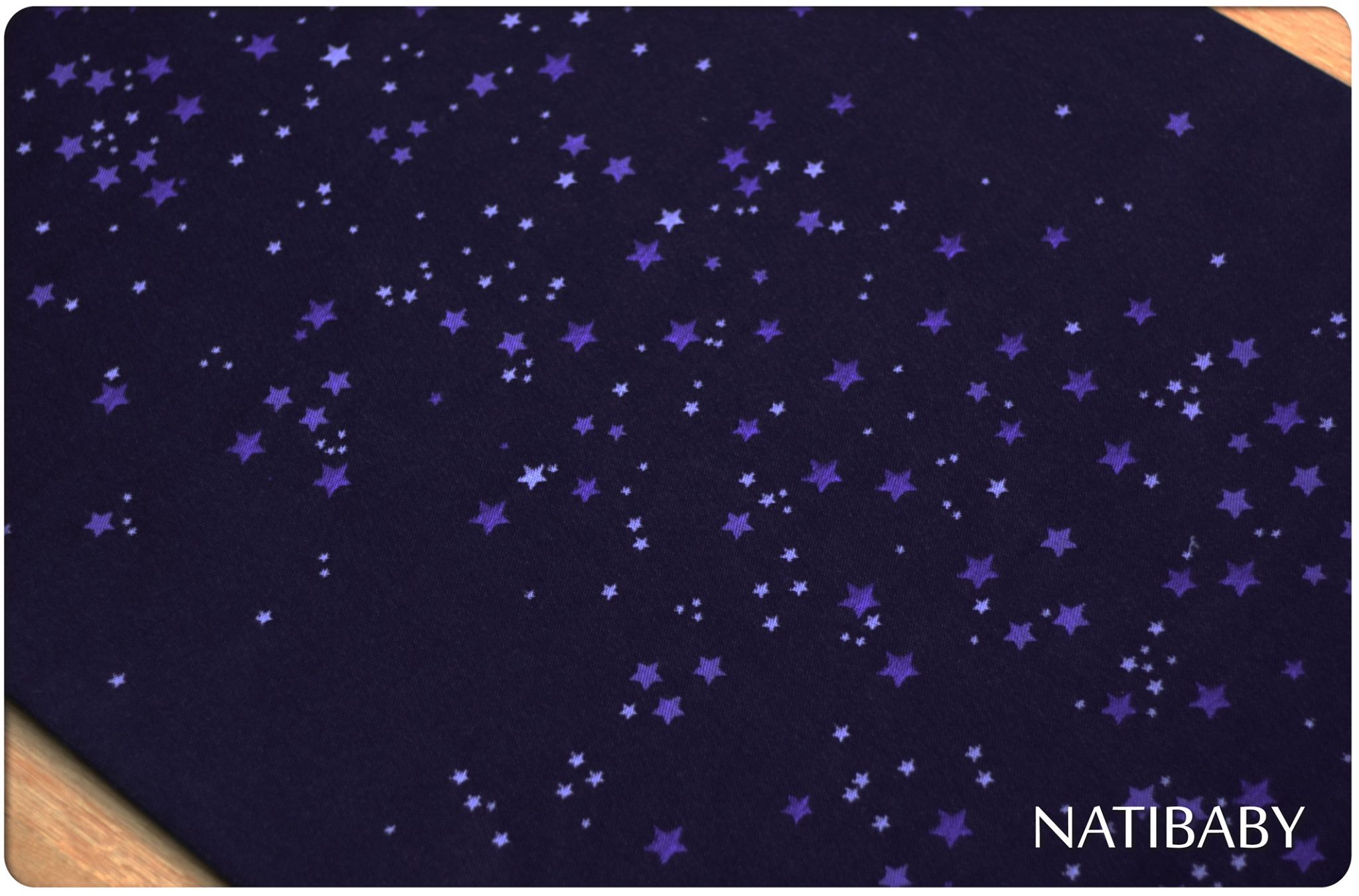 Tragetuch Natibaby Stardust Beautifull Night (merino, Leinen) Image