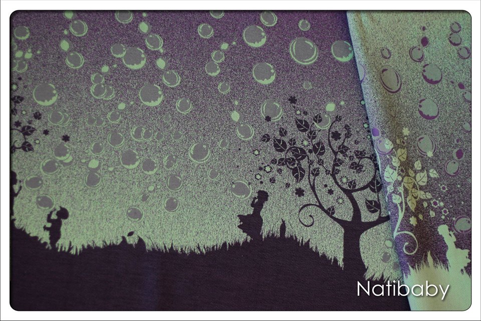 Natibaby Bubbles Mint Wrap  Image
