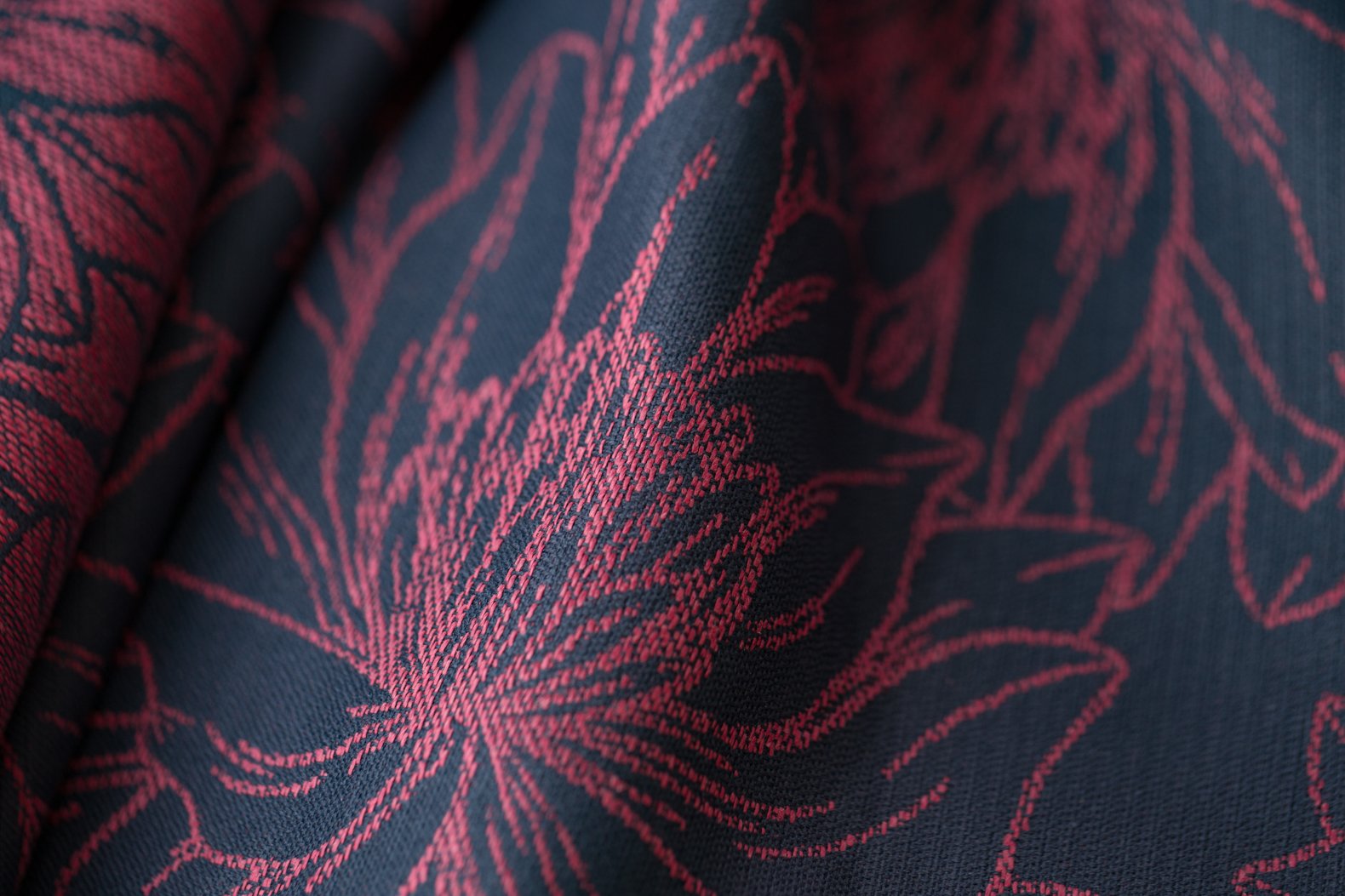 Flora wrap par Dahlia wrap Blossom blushed Wrap (linen) Image
