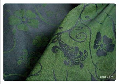 Natibaby Pancy green-grey Wrap (linen) Image