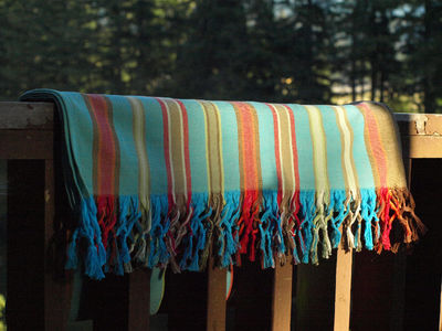 Girasol stripe Santa Fe Wrap  Image