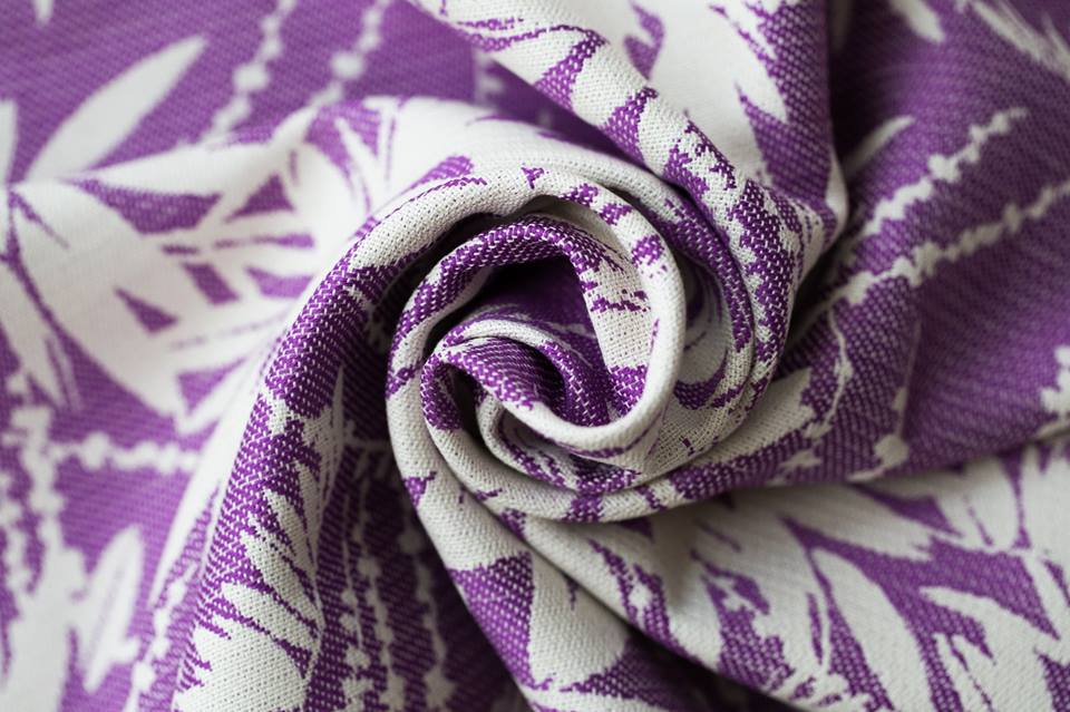Dahlia wrap Sunshine purple Wrap  Image