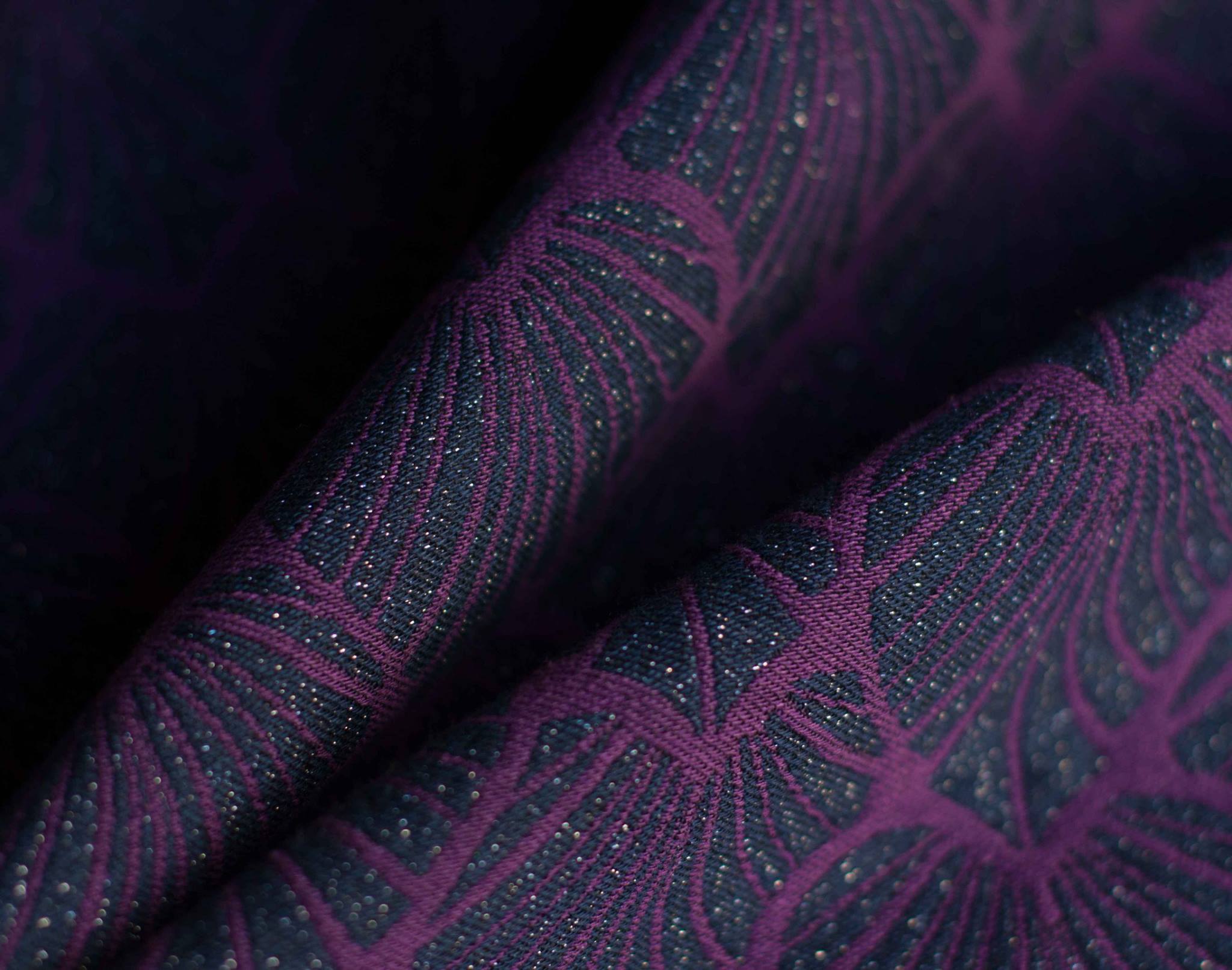 Linuschka Ipomée Ipomee Colombina Wrap (japanese silk, sparkles) Image