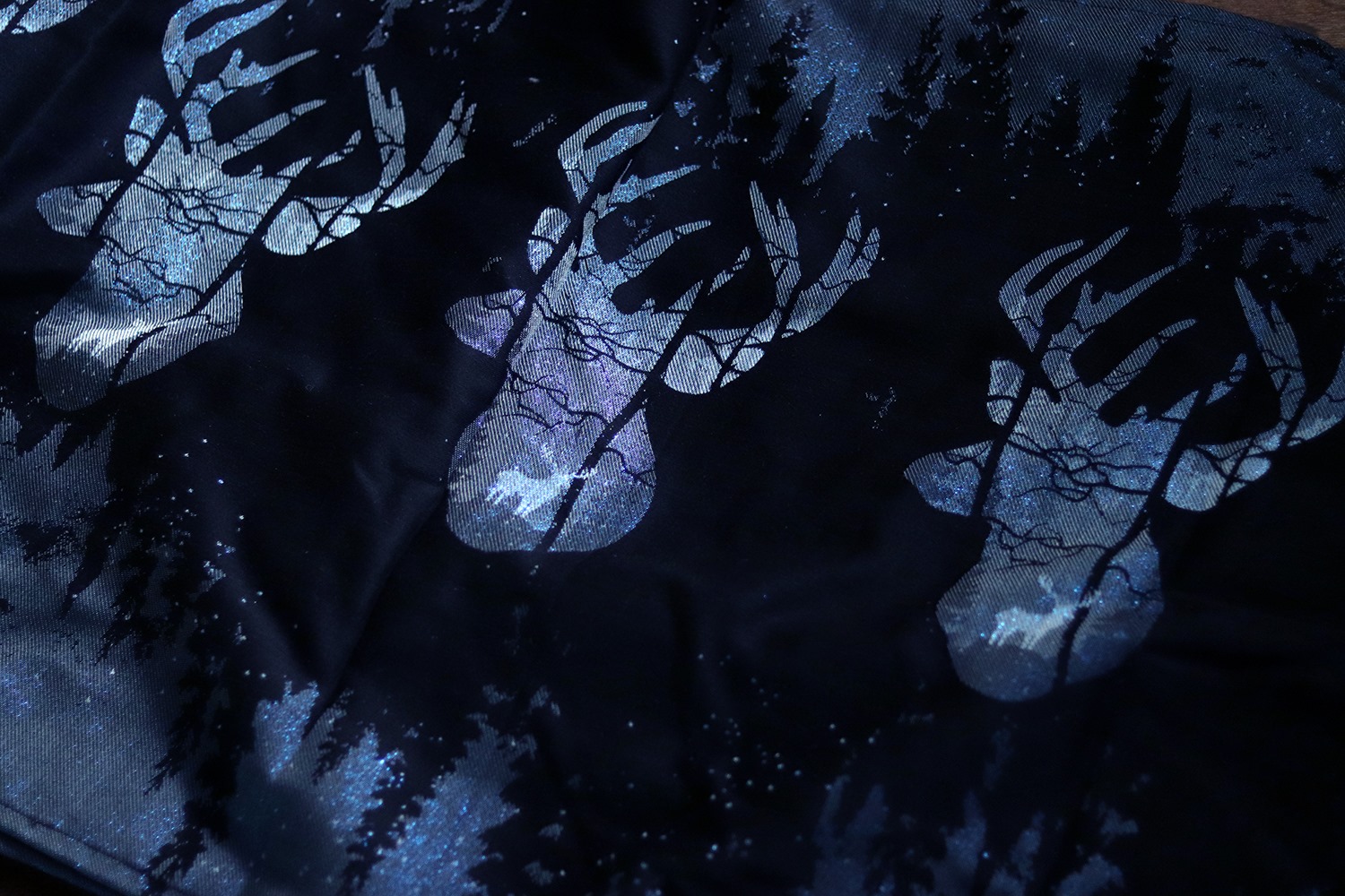 Luluna Slings Stag Frozen Twilight (вискоза, шерсть, mulberry silk) Image