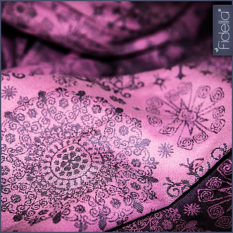 Fidella Iced Butterfly violet Wrap  Image