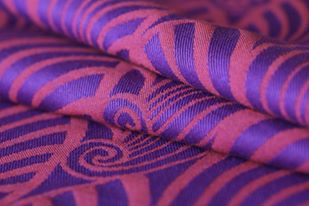 Yaro Slings Dandy Violet Orange Wrap (merino) Image