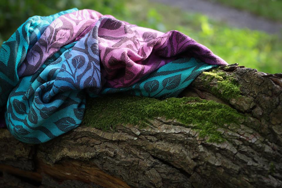 Yaro Slings La Vita Spring Sunrise Grad Chestnut Wool Wrap (wool) Image