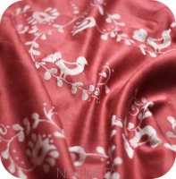 Natibaby Fabula Hungarica with linen red Wrap (linen) Image