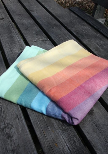 Girasol stripe Rainbow Springs  Wrap  Image