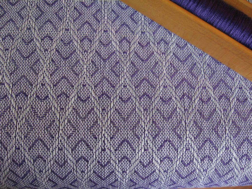 Warped & Wonderful Purple Lattice Wrap  Image