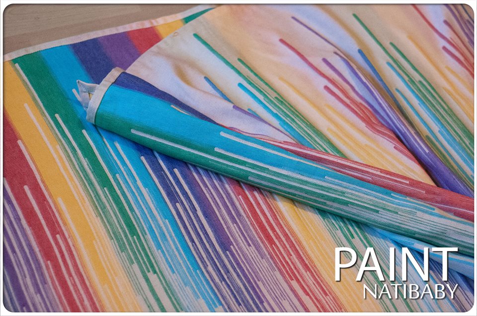 Natibaby PAINT Wrap (linen) Image