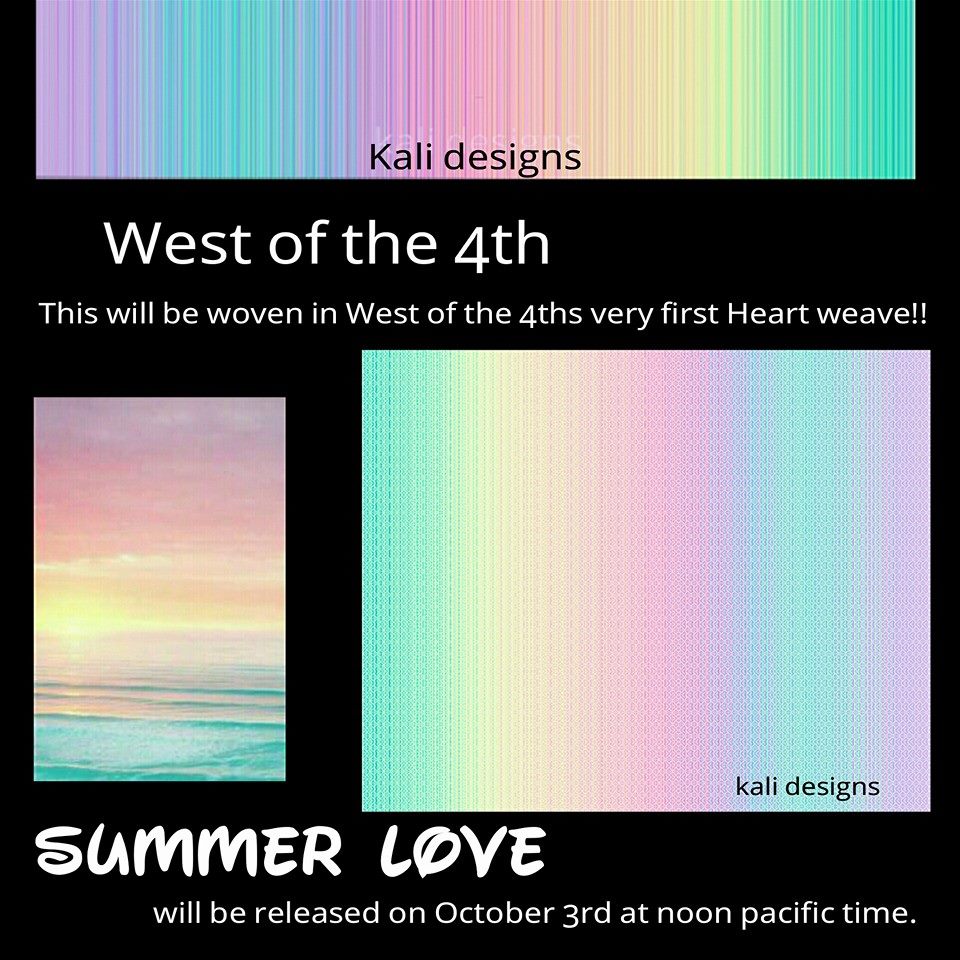 West of the 4th hears weave Summer Love Wrap  Image