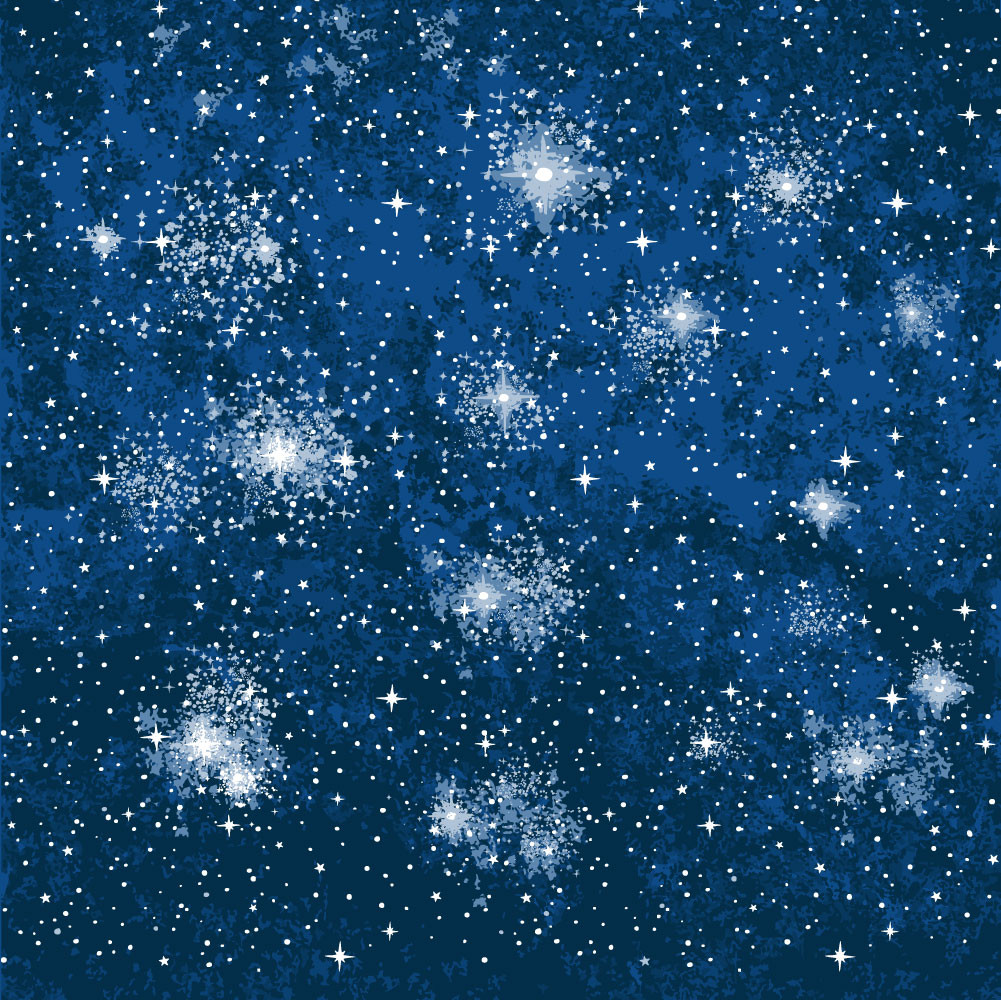 Natibaby Night Blue Nebula Wrap  Image
