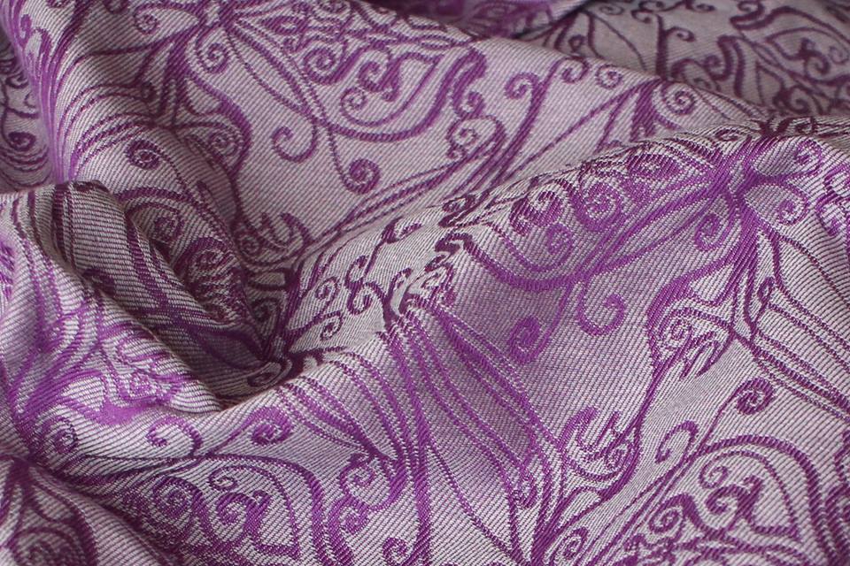 Tragetuch Yaro Slings Elvish Purple Silver Tencel Wool (tencel) Image