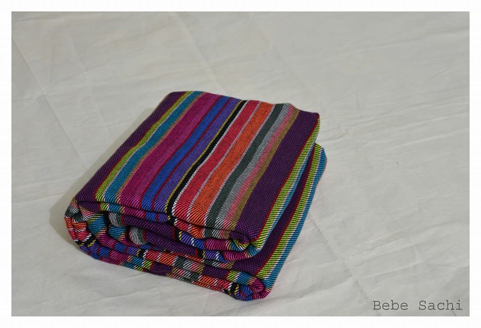 Bebe Sachi stripe Colour Carnival Wrap  Image