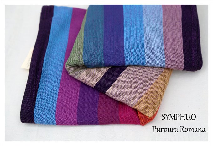 Tragetuch Girasol stripe Symphuo Purpura Romana  Image