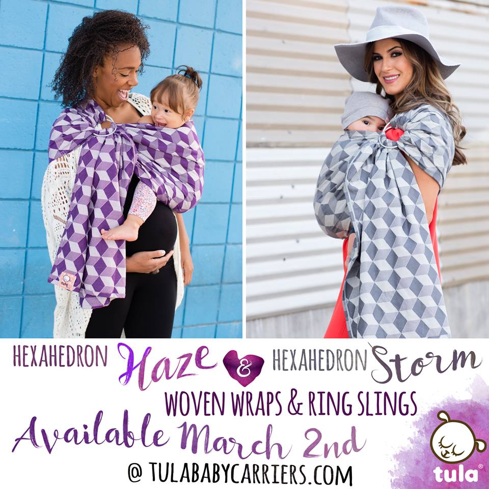 Tragetuch TULA Baby Carriers Hexahedron Storm  Image