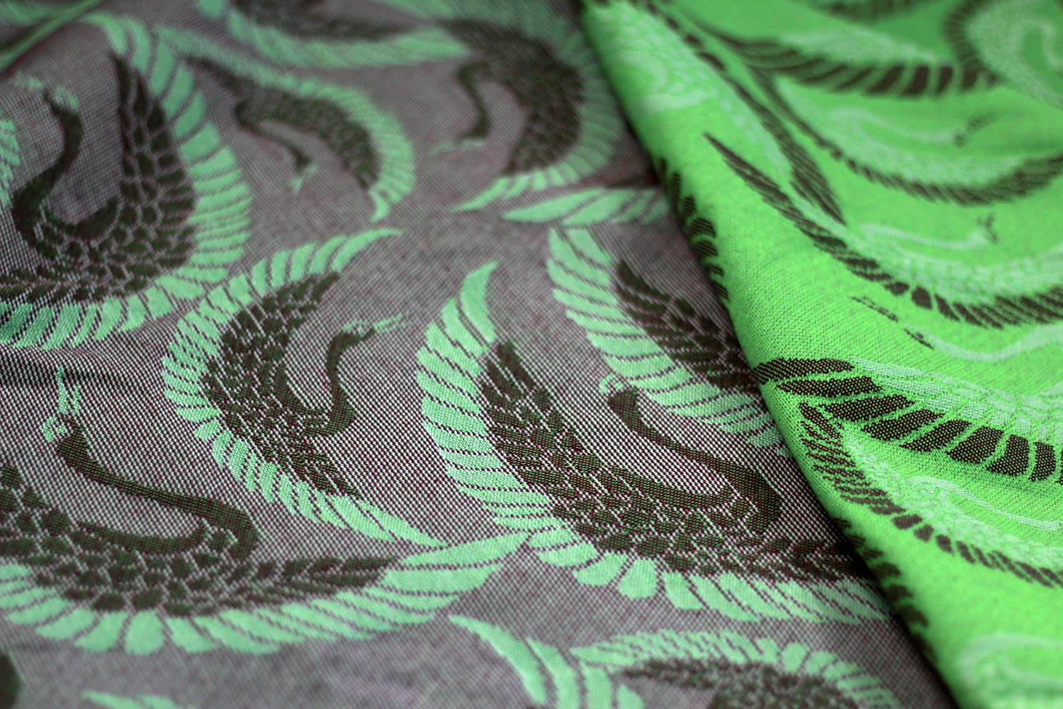 Lolly Wovens Heron Green Cocktail  Wrap (tencel) Image