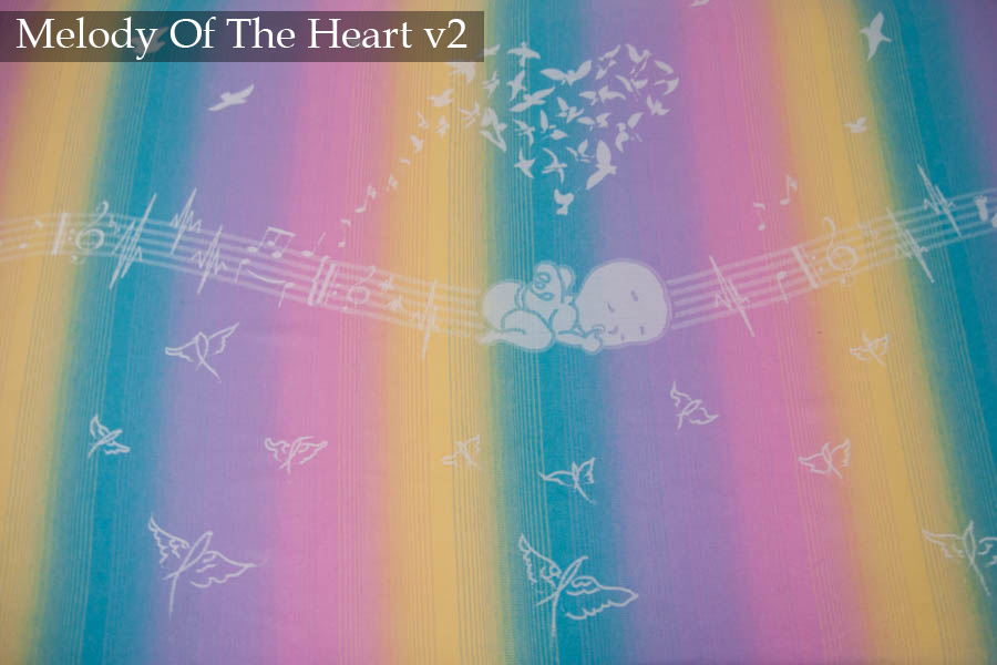 Tragetuch Natibaby Melody Of The Heart v2 (bamboo viscose) Image