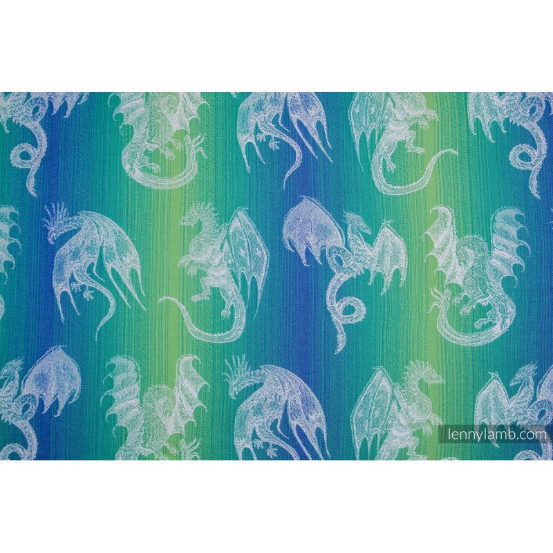 Lenny Lamb Dragon Green & Blue Wrap  Image