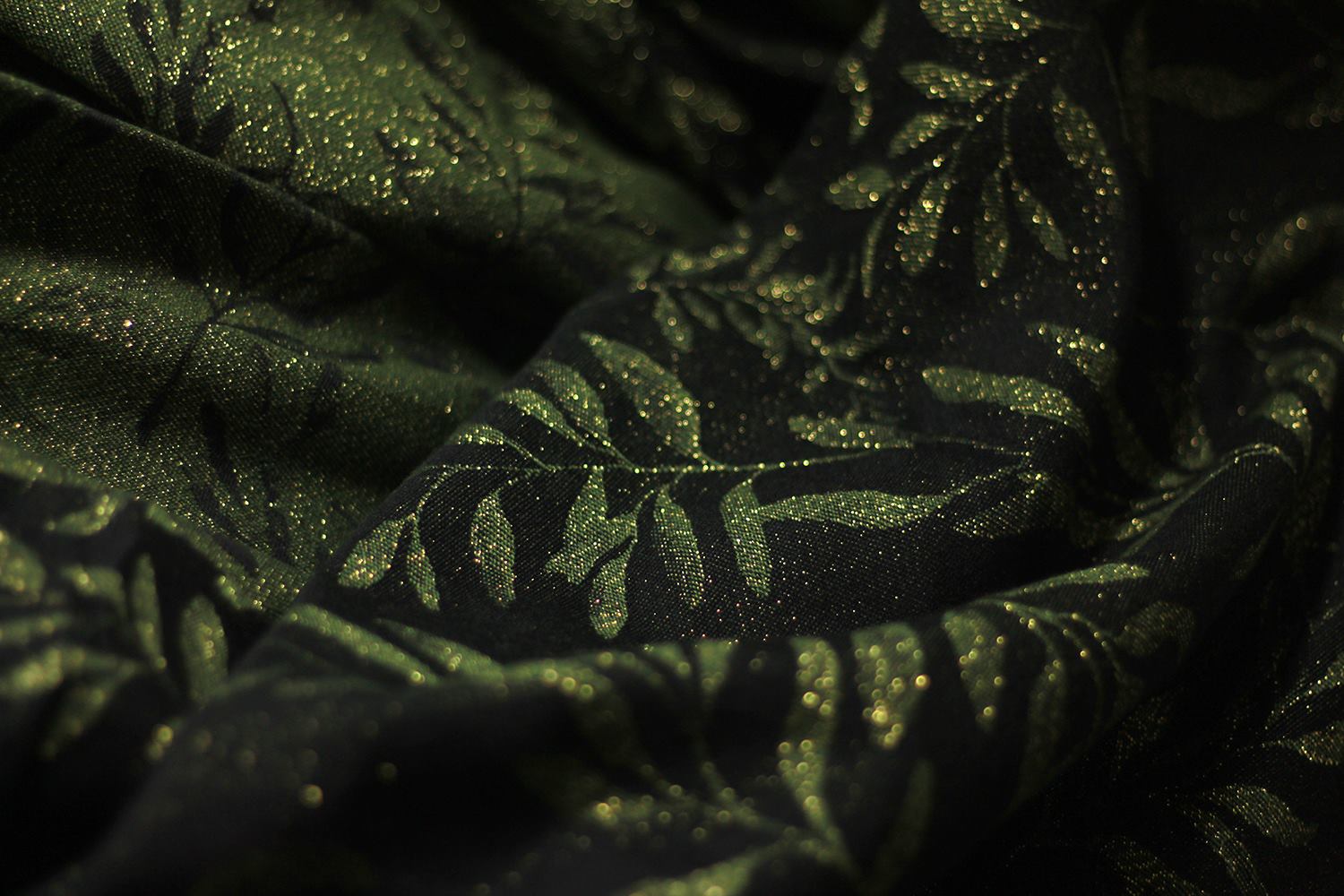 Luluna Slings DRIADA MAGIC GRASS Wrap (glitter) Image