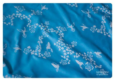 Natibaby Colibri CALYPTE LAZURO Wrap (silk) Image