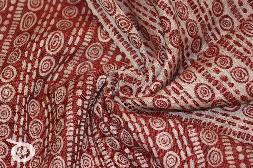 Danu Slings Raglan Road ruby Wrap (linen, merino) Image