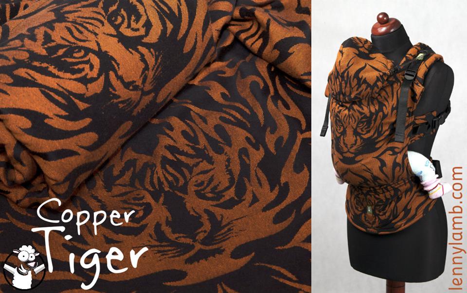 Lenny Lamb Copper Tiger Wrap  Image