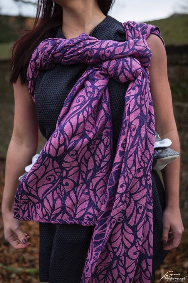 Solnce Genesis Summer Child Wrap (mulberry silk, merino, polyester, polyamide) Image
