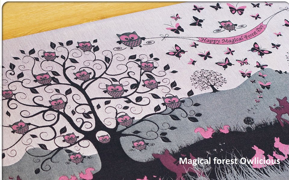 Natibaby Magical forest Owlicious Wrap  Image