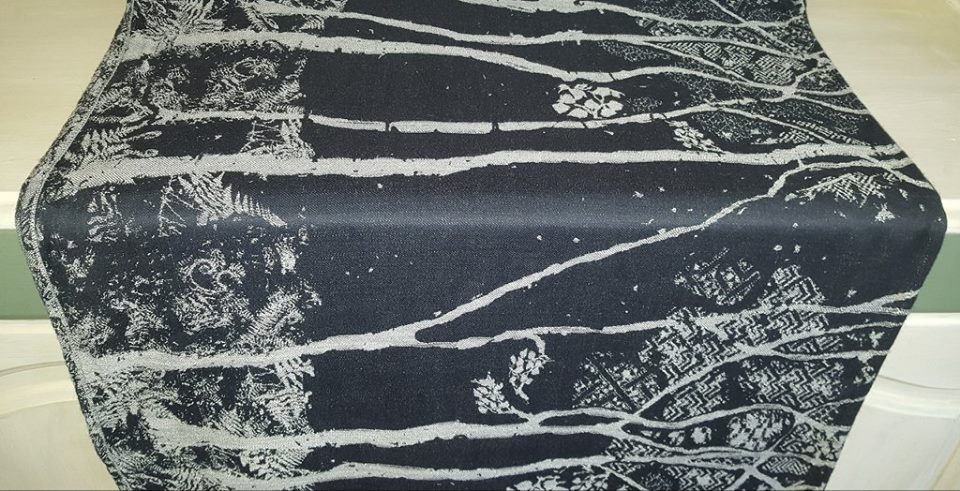 Tragetuch Firespiral Slings Vega Obsidian Birch Trees (Viskose) Image