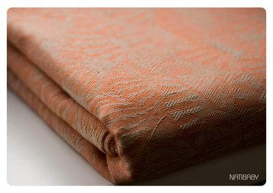 Natibaby Shells Beige-Orange Wrap  Image