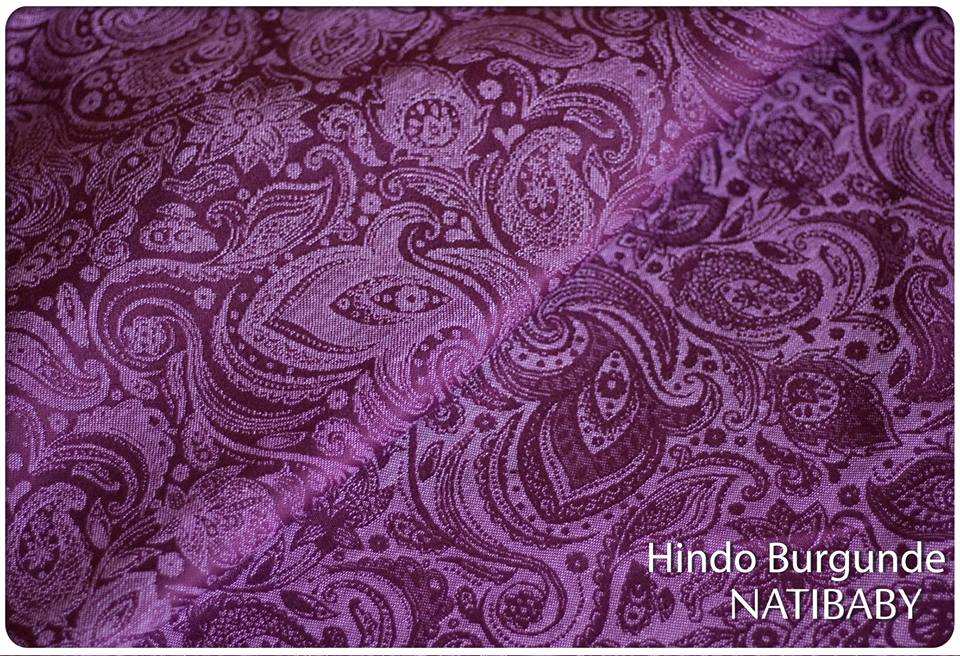 Natibaby HINDO BURGUNDE Wrap (linen) Image