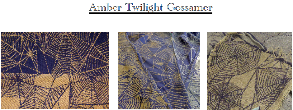 Tragetuch Firespiral Slings Amber twilight gossamer  Image