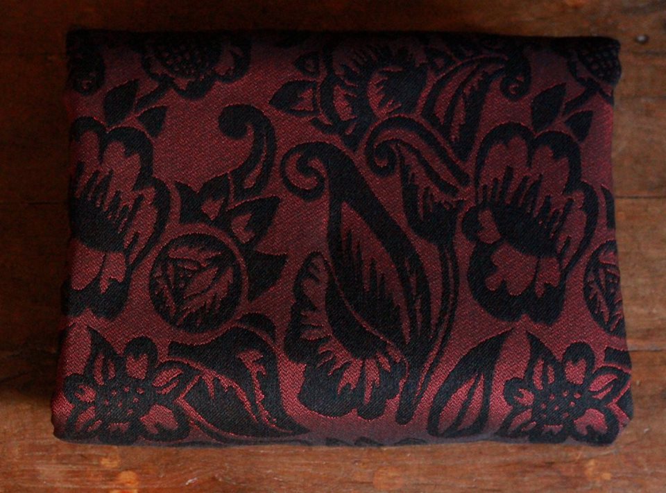 Linuschka Bolero Rouge Noir Wrap (mulberry silk, merino, alpaka) Image
