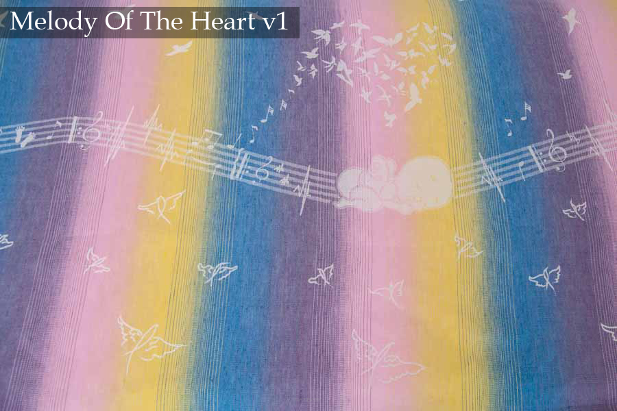 Natibaby Melody Of The Heart v1 Wrap (bamboo viscose) Image