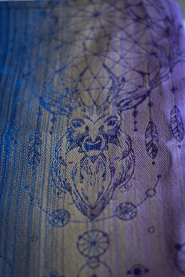 Loombera Slings DADYR AURORA/MAGNETA BLUE Wrap  Image